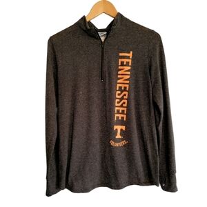 University of Tennessee Volunteers Gray and Orange 1/4 Zip Size Large